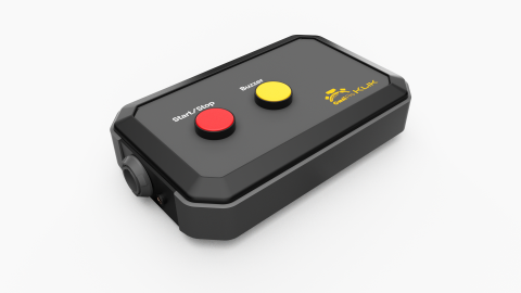 Klik start/stop button with audio output